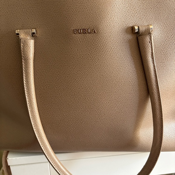 Furla Tan Tote Bag - Picture 3 of 15